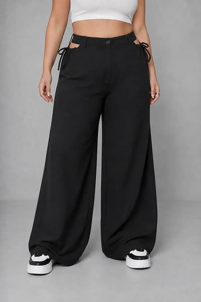 Παντελόνι Με Πλαϊνά Ανοίγματα — DM Plus Size Creations