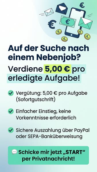 Deutschland Mobil Pro | Handy-Aufgaben & Nebenverdienst per Smartphone