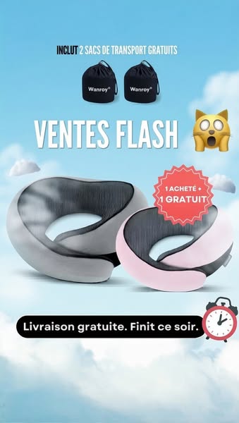 Livraison DOM TOM - Ne dormez plus jamais inconfortablement – découvrez le Wanroy™ ! Expédiée sous 24/48h GRATUITE