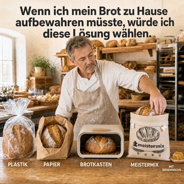 Brot bleibt bis zu 3× länger frisch