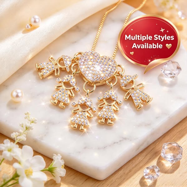 Mother's Love Necklace - Love and My Kids