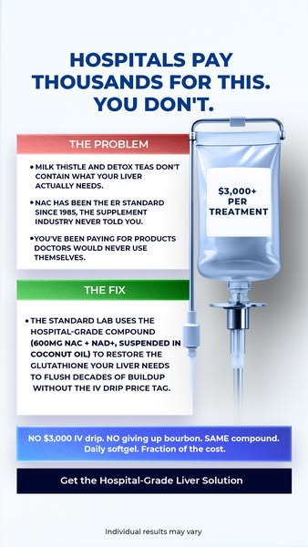 Your liver's been filtering for decades. It's never been cleaned.