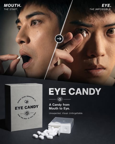 A Candy from Mouth to Eye?!