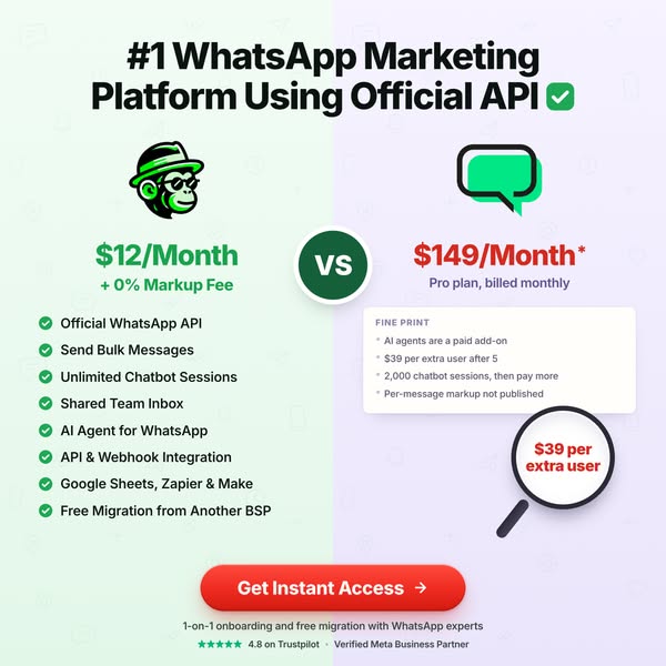 0% Markup Fees on API