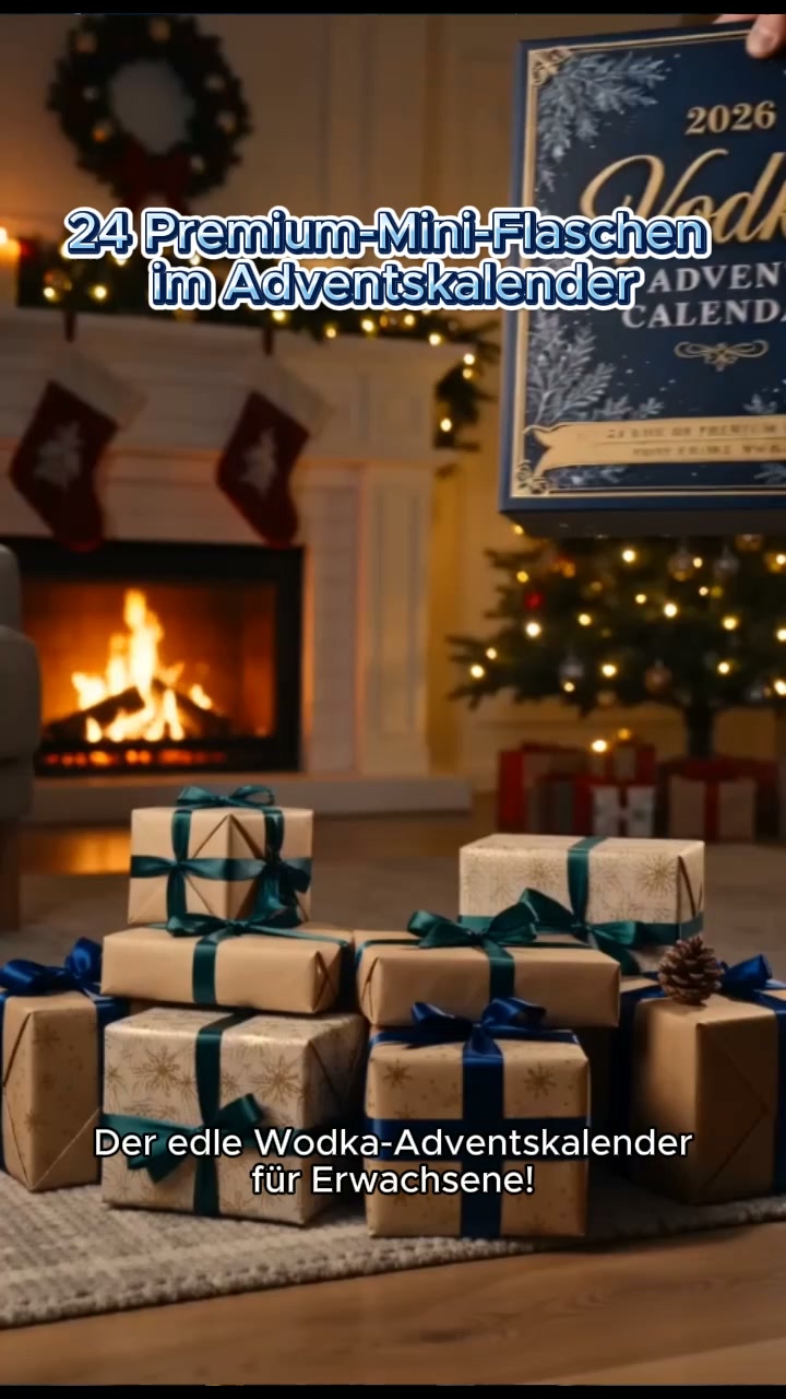 Wodka‑Adventskalender 2026