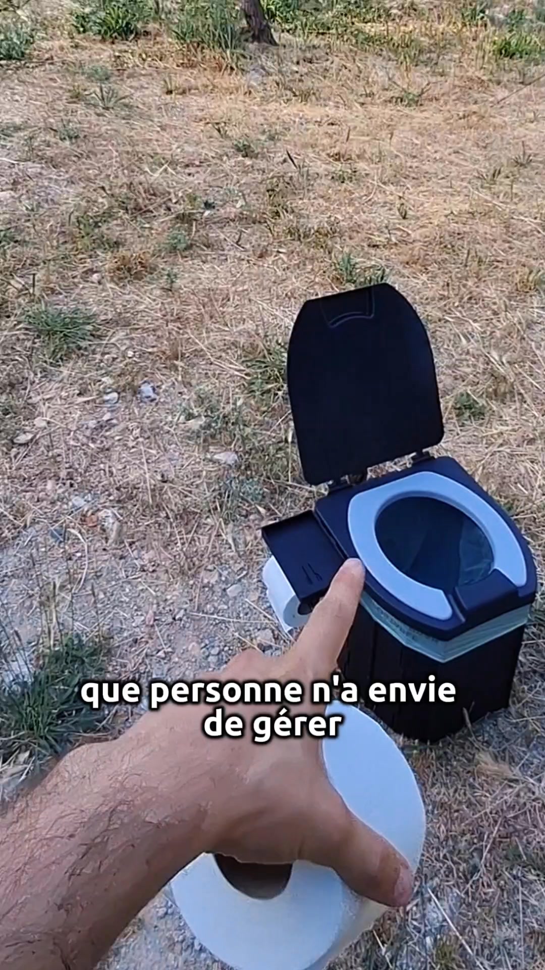 Campez plus serein. Faites vos besoins en privé.