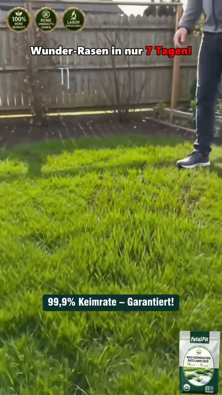 Der Rasen, den Ihr Nachbar bewundert