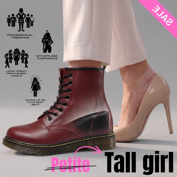 High-Heel Energy. Zero Pain.
