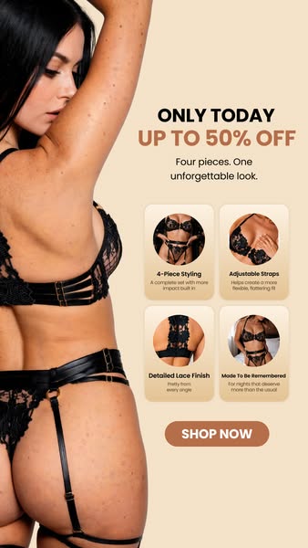 The #1 Most Chosen Lingerie Set.