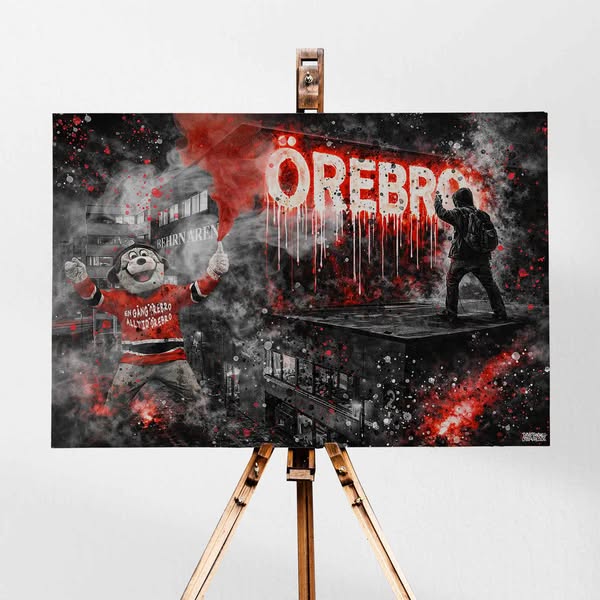 En Gång Örebro Canvas