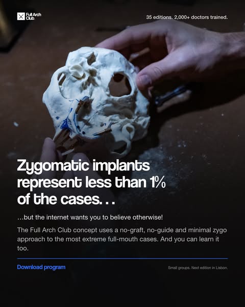 Become a real full-arch surgeon