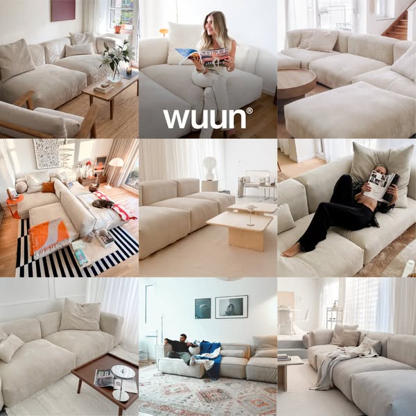Sofa Luno von wuun®