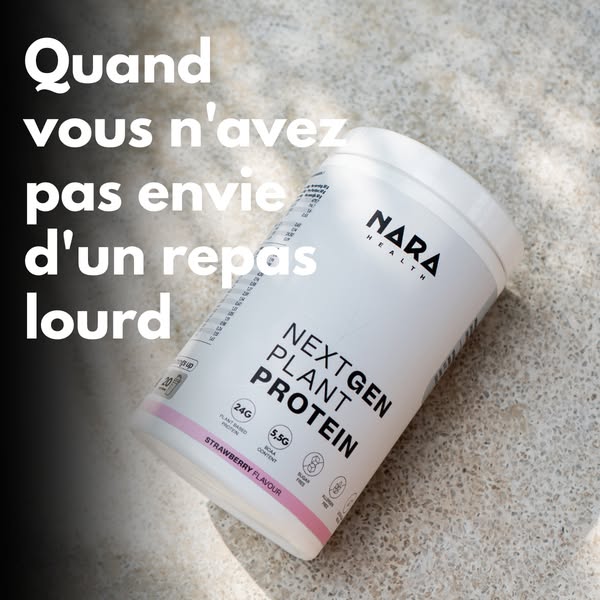 Délicieux. Frais. Protéiné.