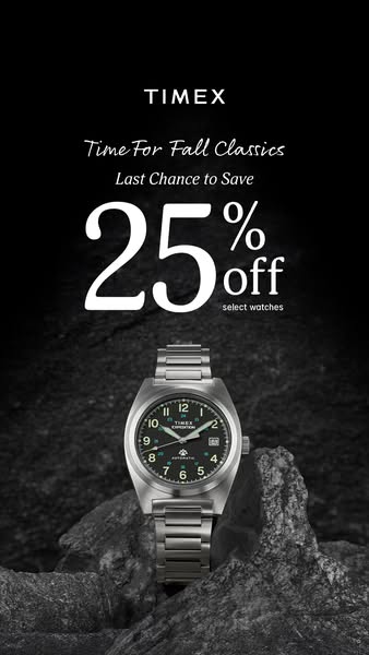 25% Off For Fall