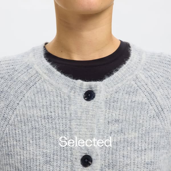 Wool Blend Cardigan - Women