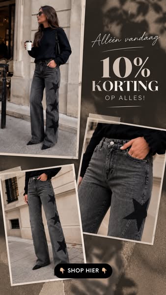 10% korting op ALLES!
