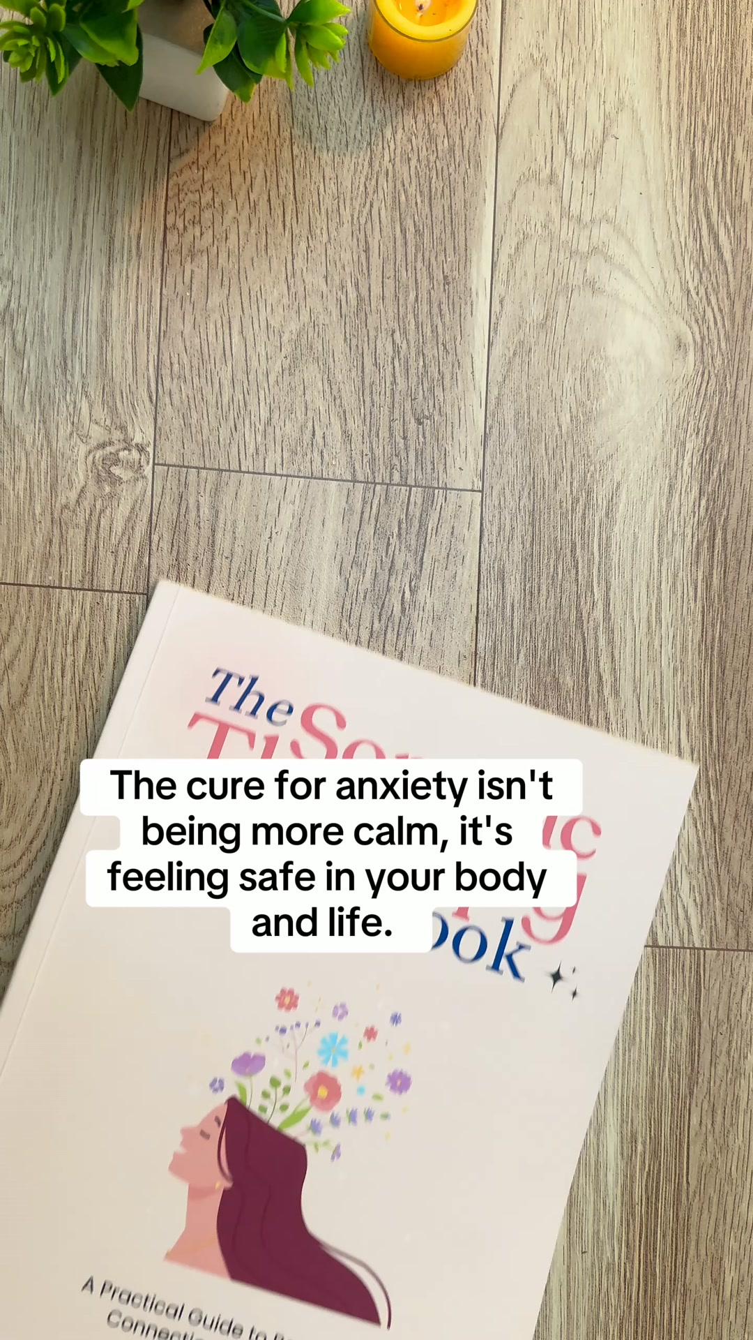 The cure for anxiety is feeling safe in your body create that safety at 90% off today.