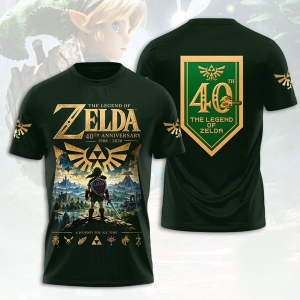 Zelda 40th Anniversary Collector Tee