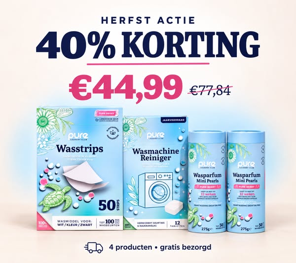 Herfstbundel: Nu €44,99 (t.w.v. €77,84)