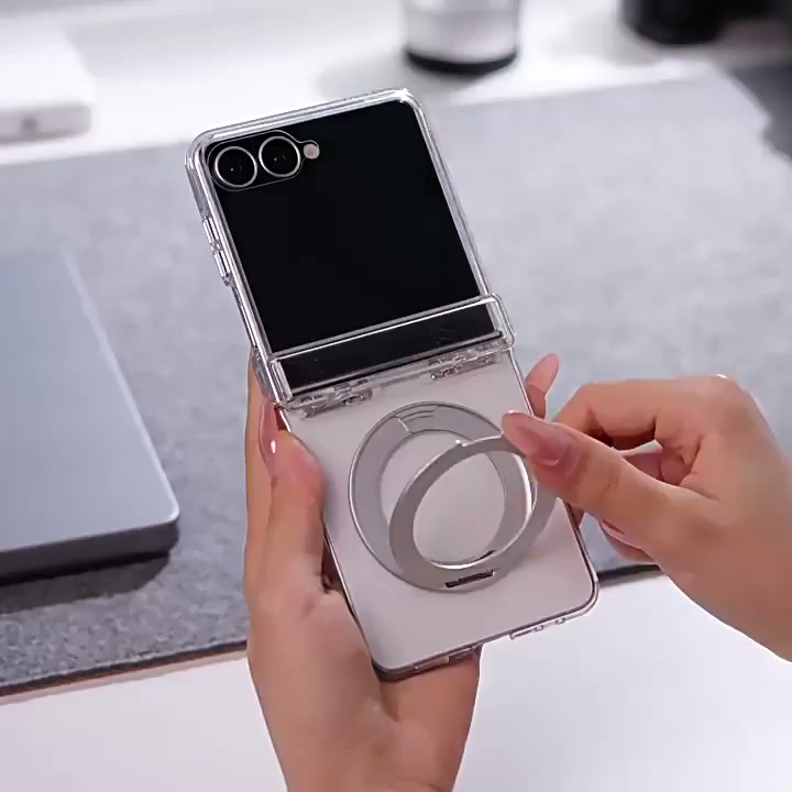 Galaxy Z Flip8 | Transparent Case with MagSafe