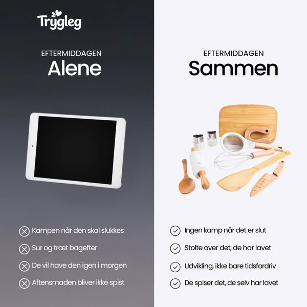 Til små køkkenhjælpere
