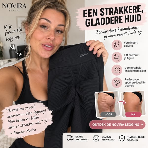Strakkere benen. Gladdere look. Meer zelfvertrouwen.