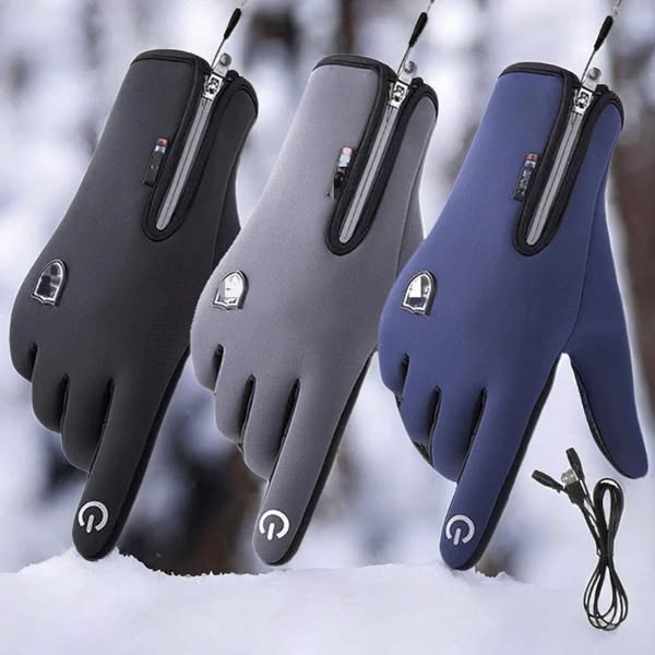 Warm Hands All Day With Heated Gloves
