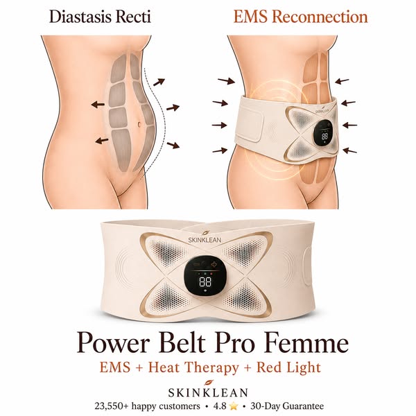 It's not you. Your core stopped responding after pregnancy. This fixes that.