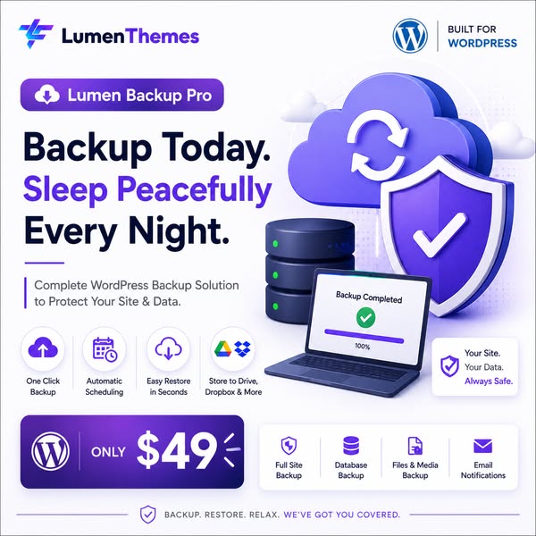 WordPress Backup, Done Right