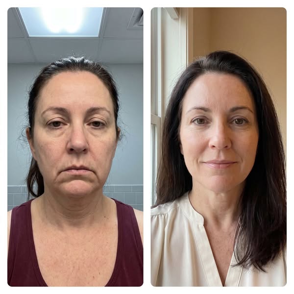 My dermatologist asked me twice if I'd had threads put in without telling her. I'm a derm nurse. I hadn't.