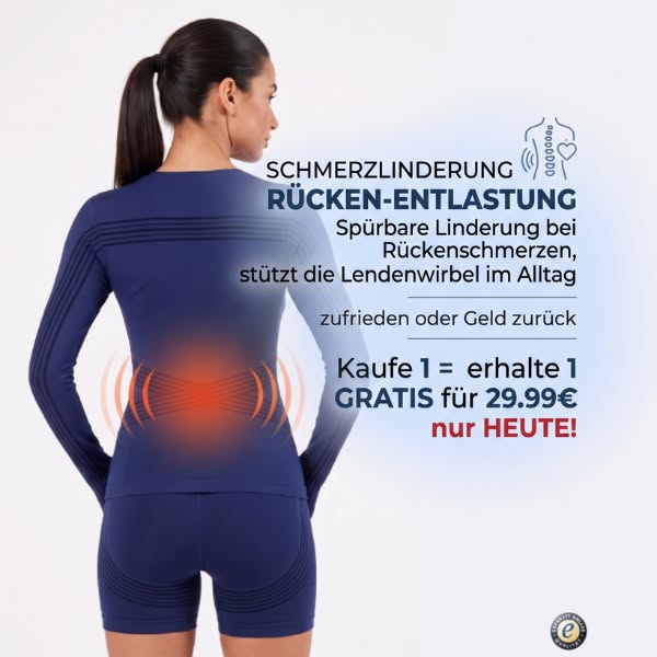 Damen Kompressions T-Shirt mit Rückenunterstützung | CelluLisse