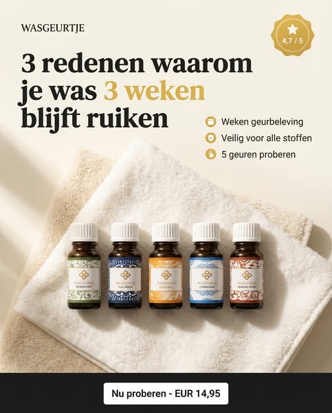 5 geuren proberen voor € 14,95