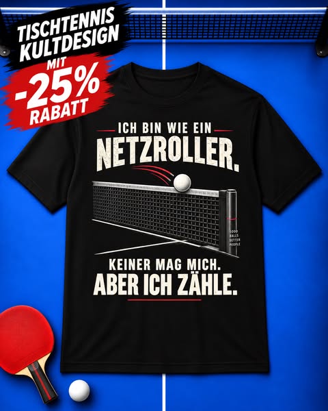 KULTIGE TISCHTENNIS DESIGNS!