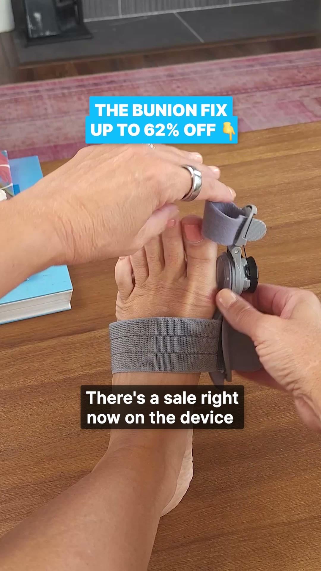 Up to 62% off + free toe alignment socks