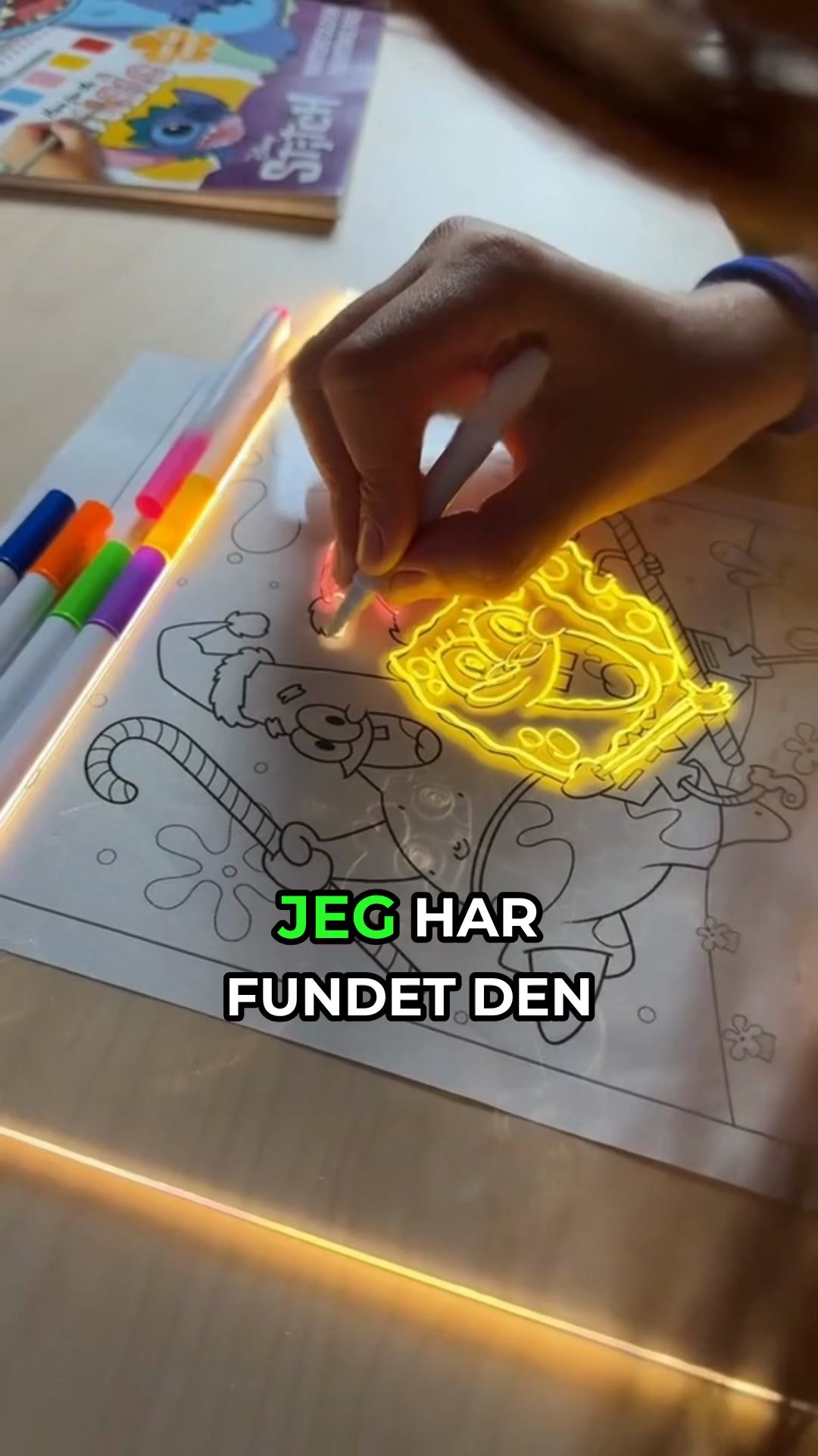 Får hver tegning til at lyse op