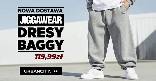 Szerokie dresy i baggy od 119,99 zł