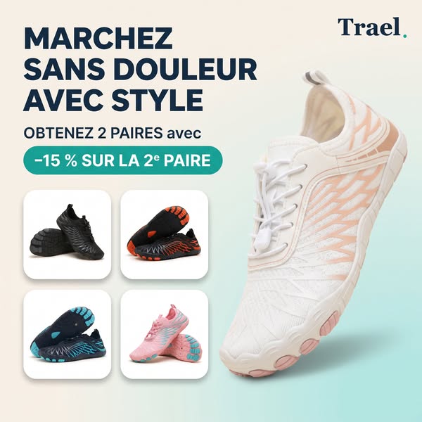 Marchez sans douleur, avec style