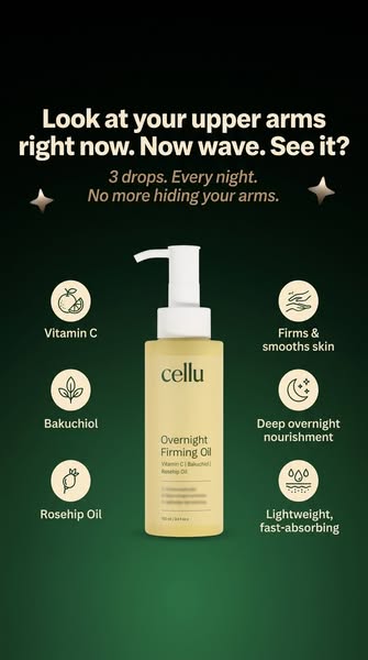 FINAL 200 BOTTLES. Overnight Firming Oil is almost sold out