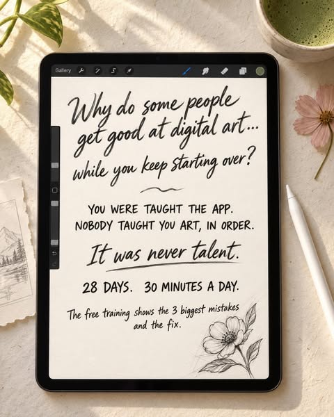 Create art you’re proud of in 28 days (guaranteed)