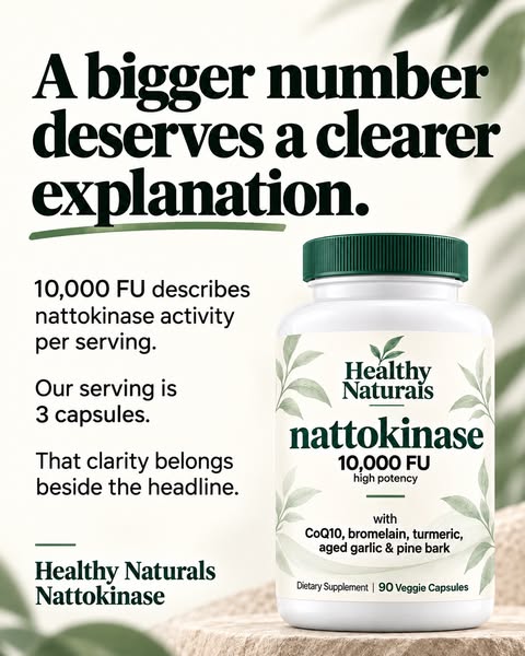 Compare the serving, not just the bottle