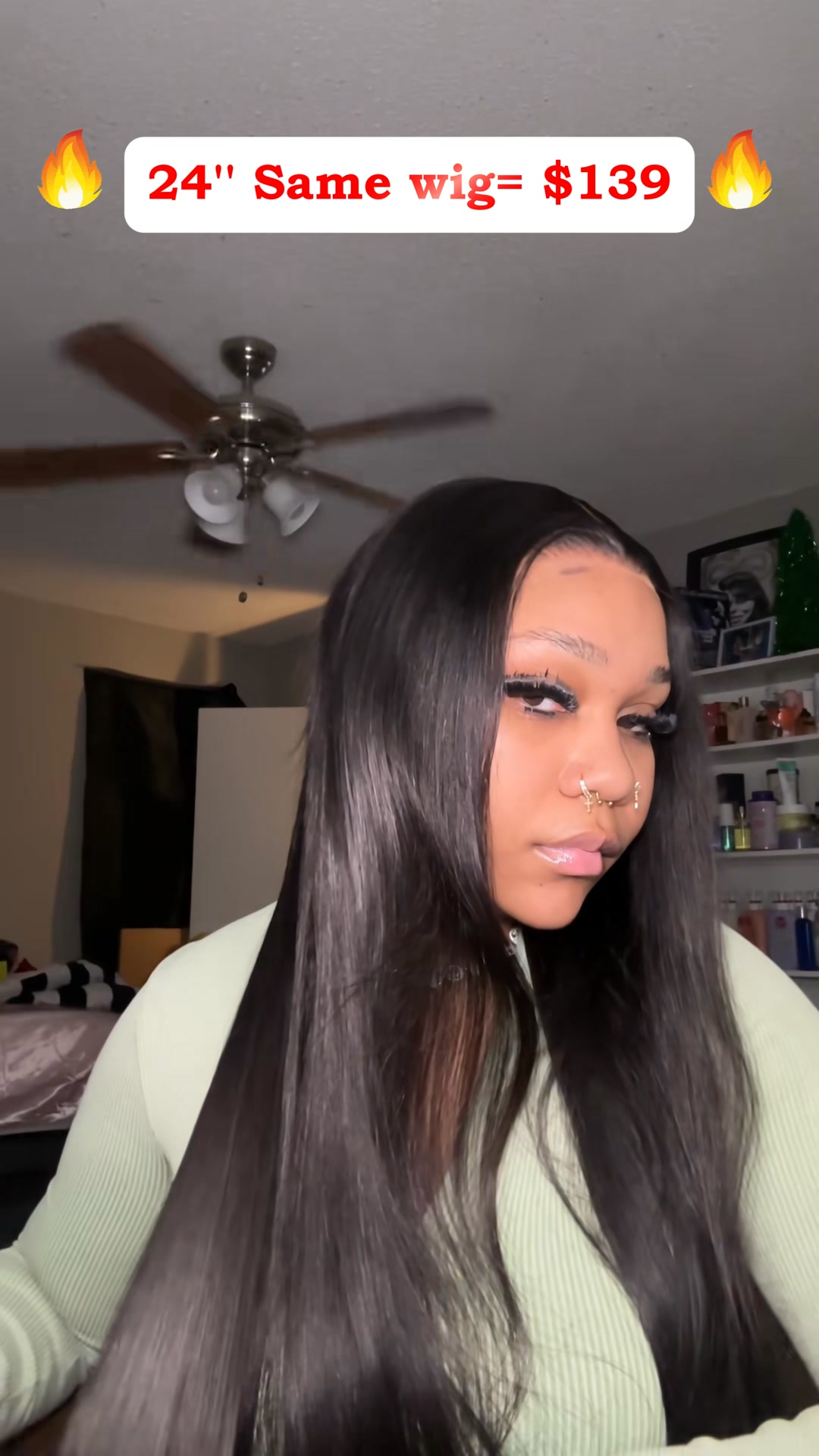 24'' 𝐏𝐫𝐞𝐦𝐚𝐱 𝟏𝟑𝐗𝟔 𝐠𝐥𝐮𝐥𝐞𝐬𝐬 𝐰𝐢𝐠 = $𝟏𝟑𝟗