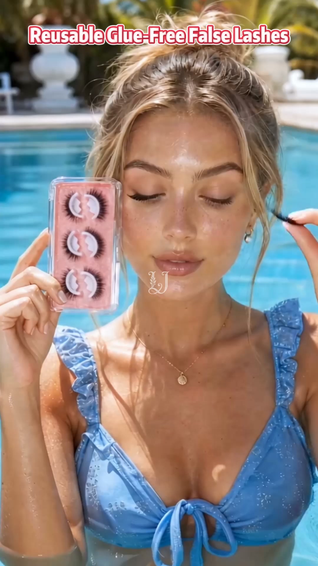 Reusable Self-Adhesive False Eyelashes