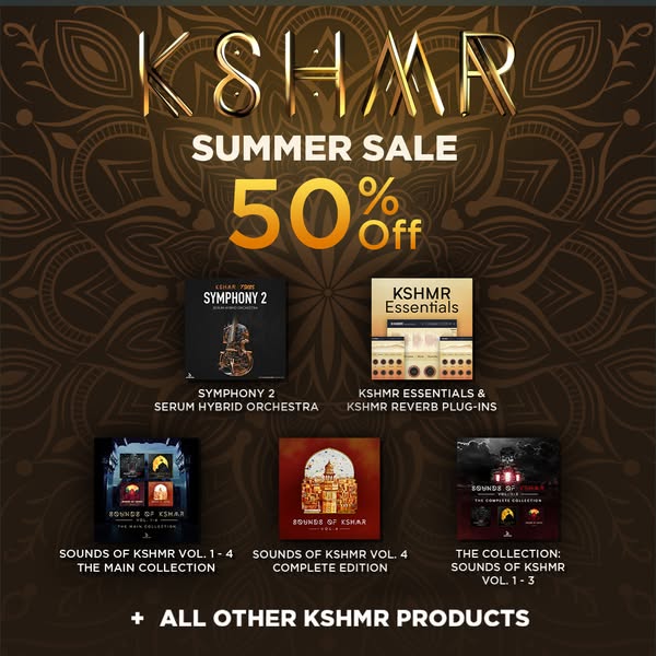 50% off all KSHMR Products