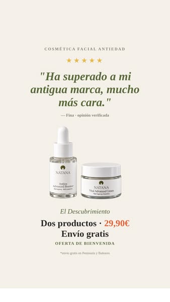 Sérum + crema antiedad · 29,90€