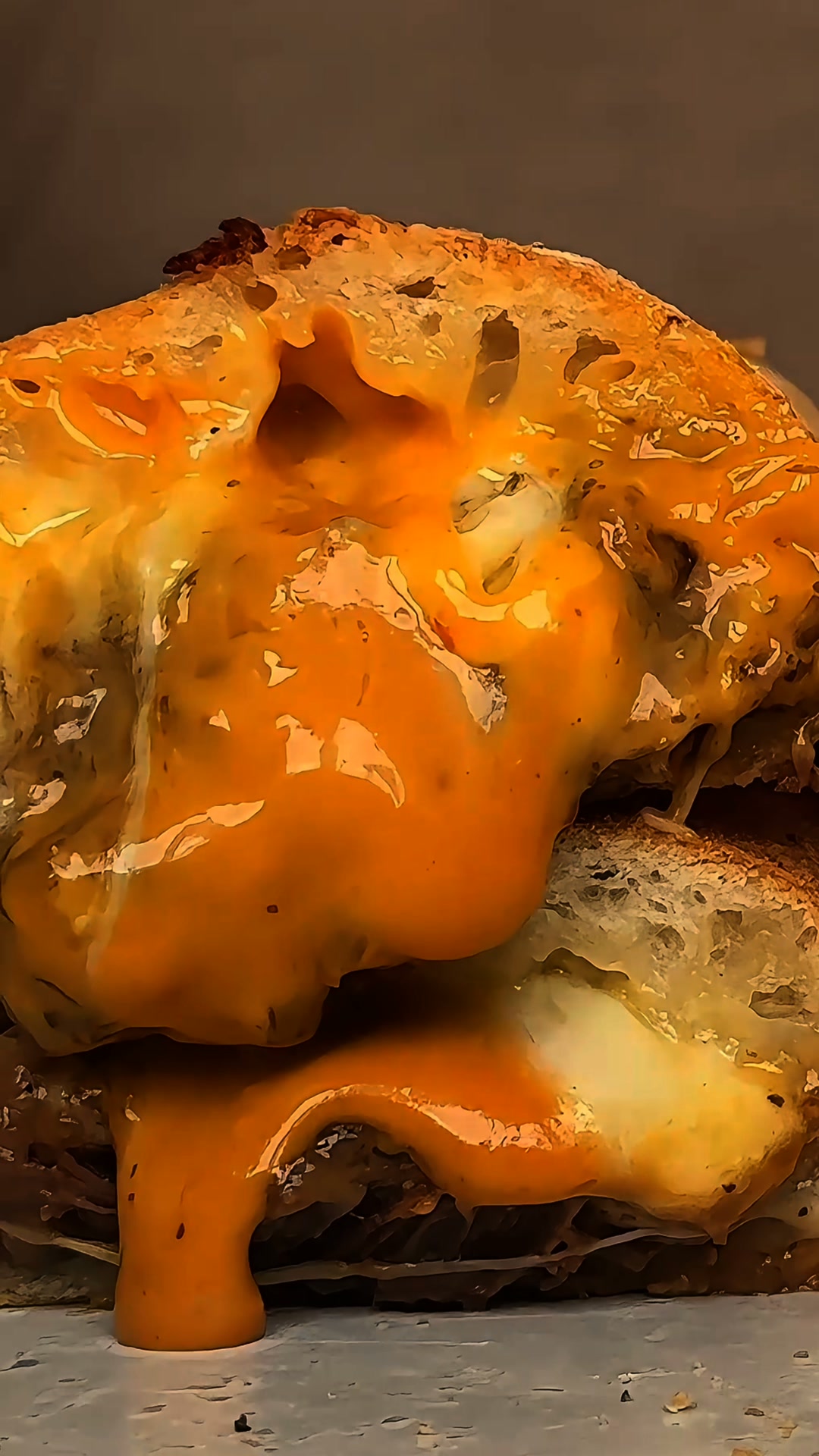 Slow-cooked shredded beef and homemade nacho cheese sauce