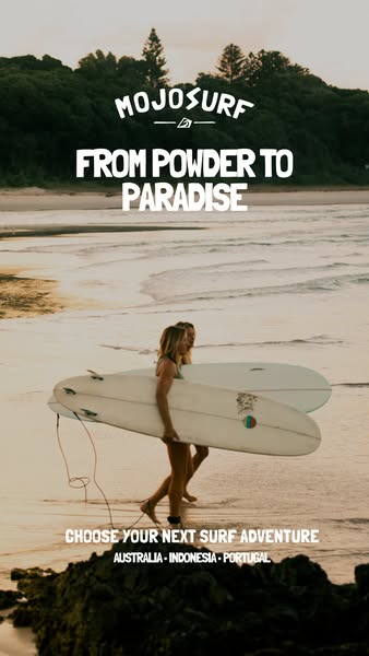 From powder to paradise