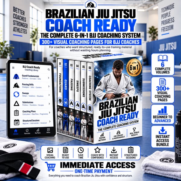 Brazilian Jiu-Jitsu Instructor Ready