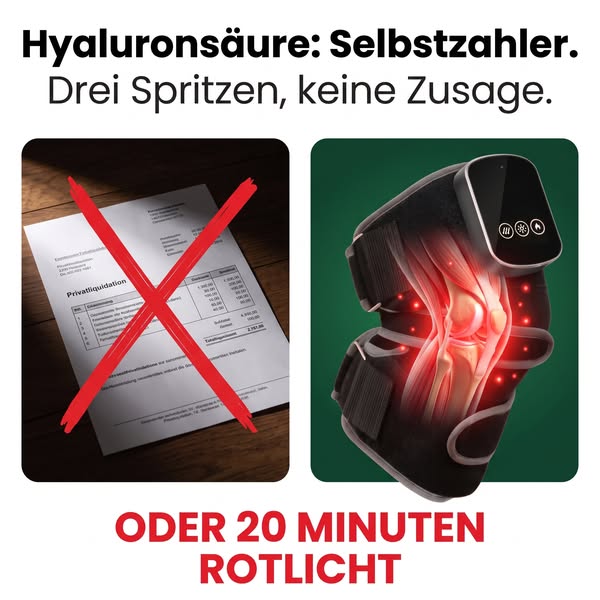 Knieschmerzen lindern — in 20 Minuten