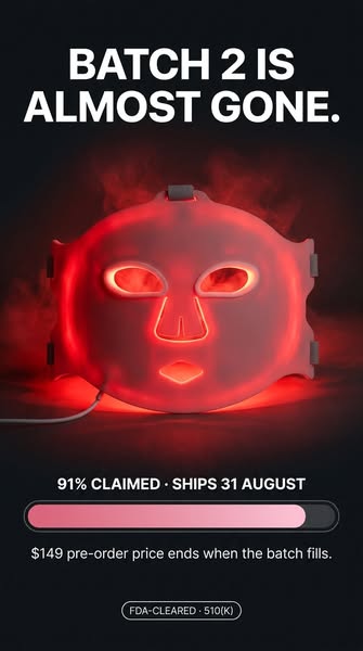 The $149 FDA-Cleared LED Mask