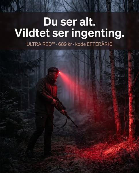 1.000 lumen. Op til 69 timer.